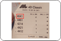 Winning Ticket Magnum 4D Special Prize - 19 September 2026